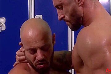 Bruno Fox And Nick North In Jock Straps And Muscle