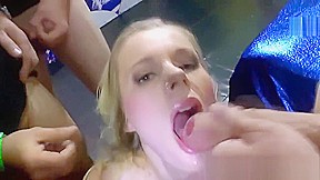 Bukkaked german swallows