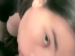 Busty BBW masturbates and deepthroats a penis