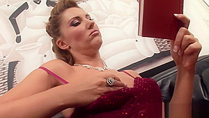 Busty Brunette Jessica Loves Getting Fucked In The Ass