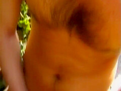 Busty German Blonde Getting A Massive Load Of Cum On Her Feet