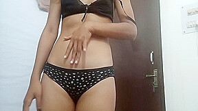 Busty Indian Girl Continues Fingering