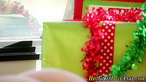Busty Lesbian Ass Toyed