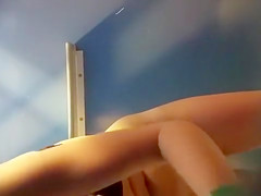 Busty babe dries off after a long and satisfying shower