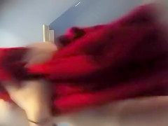 Busty babe dries off after a long and satisfying shower