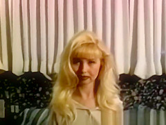 Busty retro babe pussyfucked and cumsprayed by older guy