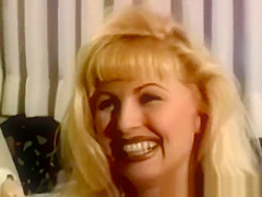 Busty retro babe pussyfucked and cumsprayed by older guy