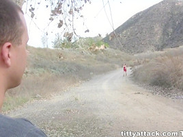 Busty teen 18+ girl Mary Jane Mayhem gets a wild fuck from a big cock guy