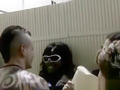 CFNM office stripper fuckfest