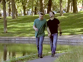 Caleb King And Gabriel Clark Flip-fuck