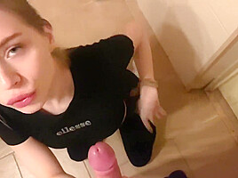 Californiababe - Quick Fuck In The Gym  Risky Public Se