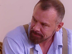 Calvin Banks seduces older man Max Sargent