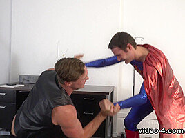 Cameron Kincade & Pierce Paris in Superman VS Alpha Stud - ManUpFilms