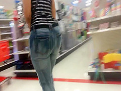Candid - Bottle Curves Latina Milf