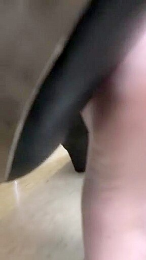 Candid Close up Shoeplay 2 (same girl)
