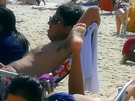 Candid Feet at Beach