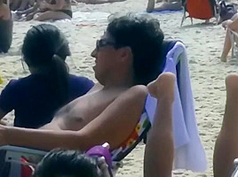 Candid Feet at Beach
