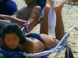 Candid Feet at Beach