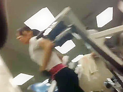Candid Workout Girls: ep 3 Slimgym     cute petite girl