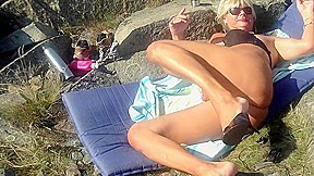 Candy on the beach