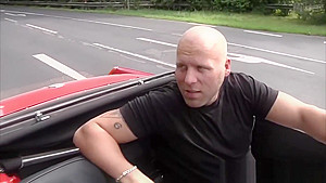 Car Lift Leads to Extreme Cunt Bashing