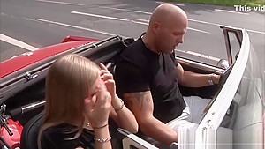 Car Lift Leads to Extreme Cunt Bashing