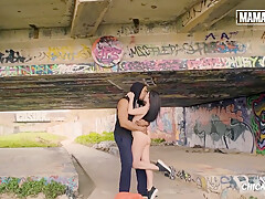 Cassie Fire - Nasty Latina Pounded In Abandoned Building By Bbc