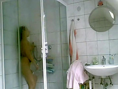 Catching her masturbate in the shower