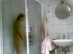 Catching her masturbate in the shower