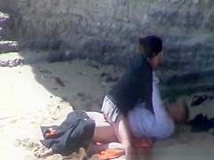 Caught on the beach