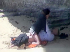 Caught on the beach