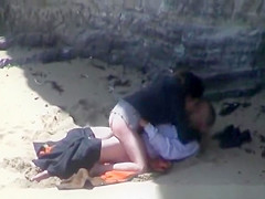 Caught on the beach