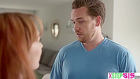Cecelia Taylor - Nymphomanic teen 18+ Stepsister Rides Bros Cock Who Got Stuck