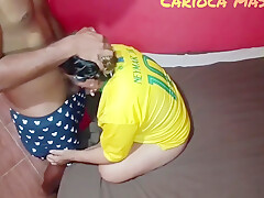 Celebrating Brazils Victory By Fucking A Naughty Girl