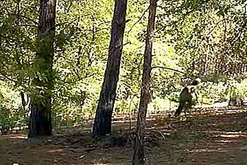 Chad Hunt And Trevor Knight In In The Woods