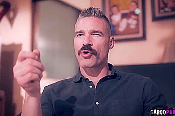 Charles Dera - Hot Stepdauther Fucks With Dominant Stepdad Sex Slave )