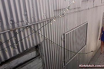 Cheating Blonde Wife Gets Anal Fuck In Bondage