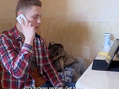 Cheating russian beauty banged by a stranger
