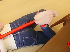 Chinese Bondage-Yoyo's Nylon Feet