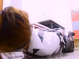 Chinese Girl In Restraints