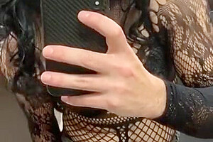 Chrissy Cocoabutter Shemale Tgirl Crossdressing Tranny Rides Dildo Solo