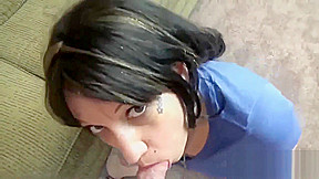 Chubby Housewife Lexxi Meyers is Blowing a Lucky Geek