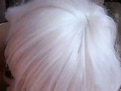 Chubby tattooed milf slut facialized on casting