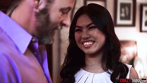 Cindy Starfall In Asian teen 18+ Riding Big Black Dick After H