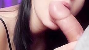 Close-up Best Blowjob Ever + Cum In Mouth