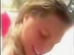 Closeup Blowjob on the Beach