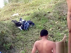 Cock-hungry Latin youngster blowing his gay lover