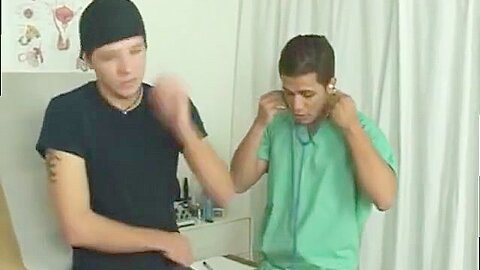 College boy visits a doctor
