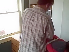 College girl is hogtied barefoot and gagged