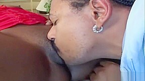 Comely ebony bitch